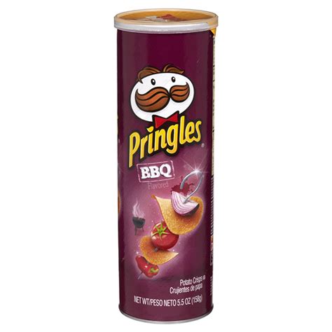 Pringles Bbq Potato Crisps Super Stack 55 Oz Potato Chips Meijer