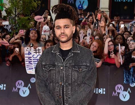The Weeknd From 2015 Muchmusic Video Awards Red Carpet Arrivals E News
