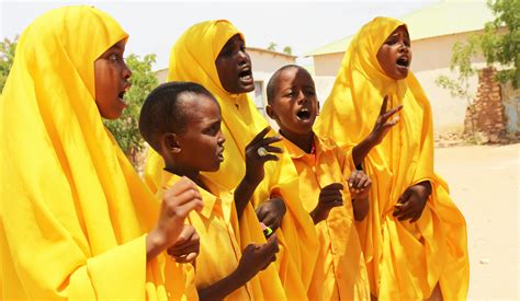 Free Stock Photo Of Africa Elementary School Singing