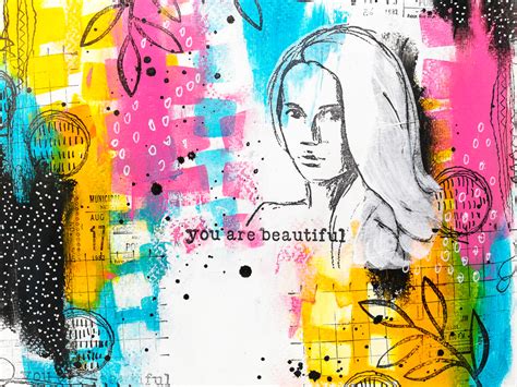 Art Journaling For Beginners Video Tutorial Susanne Rose Art