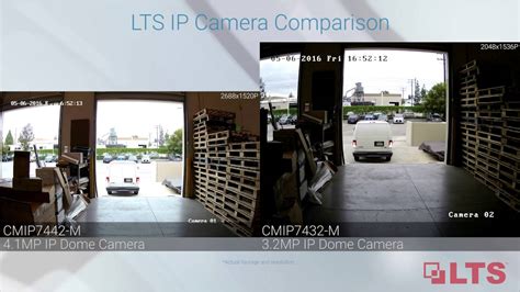 See The Difference Lts 32mp And 41mp Ip Camera Comparison Youtube