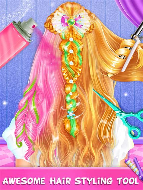 Braided Hair Salon Girls Games For Android Download