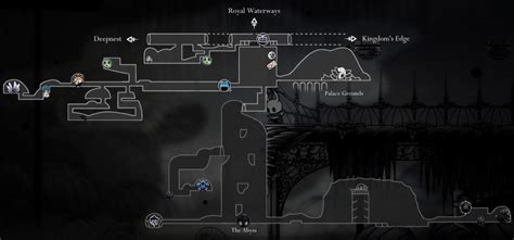Hollow Knight Map Pale Ore Carsserre