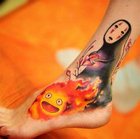 Ghibli Zupi Ghibli Tattoo Studio Ghibli Tattoo Miyazaki Tattoo