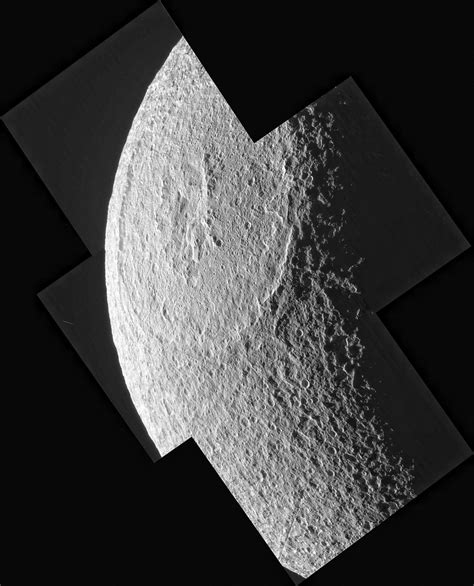 Tethys And Odysseus Panorama Of Cassini Images Of Saturns Flickr