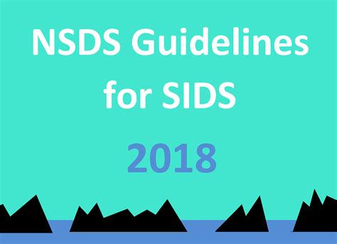 Release of New NSDS Guidelines for SIDS | Paris 21