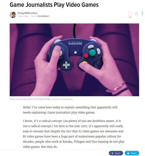 Mombot Fixes Kotaku Article About A Game Journalist From Polygon