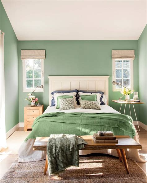 Dormitorios En Verde Que Invitan Al Relax