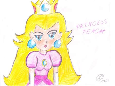 Princess Peach By The Real Zelda On Deviantart