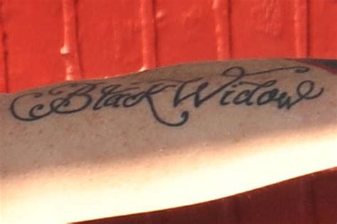 Lita Ford Black Widow Forearm Tattoo Steal Her Style