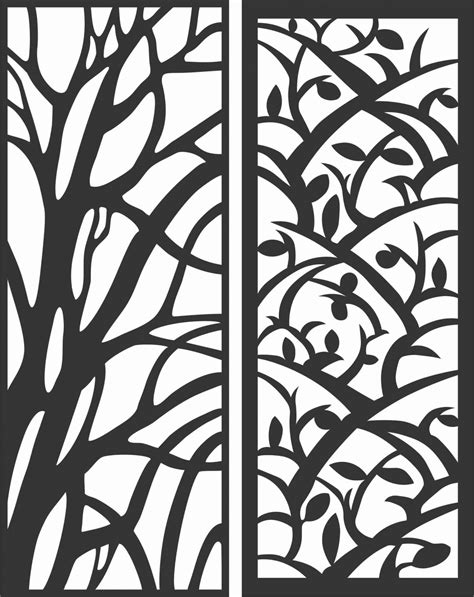 Decorative Screen Patterns For Laser Cutting 62 Free Dxf File Free