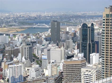 Osaka is only a short shinkansen ride from tokyo, but has a very different. Birdseye View of Osaka - Osaka - Japan Travel