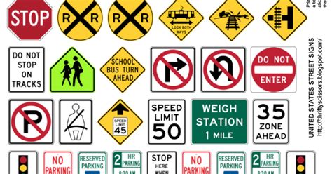 United States Road Traffic Signs