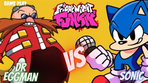 Sonic Vs Dr Eggman Friday Night Funkin Youtube