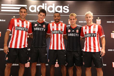 Felicitaciones @juanmfoyth y @gerorulli por la obtención de la @europaleague y por dejar bien en alto a la escuela de estudiantes de la plata #orgullopincha pic.twitter.com/s4mpsnwehr. Camisetas Estudiantes de La Plata adidas 2015 - Marca de Gol