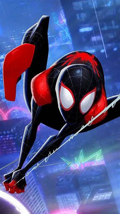 Spider Wallpapers Spiderman Into Miles Morales Cartoon