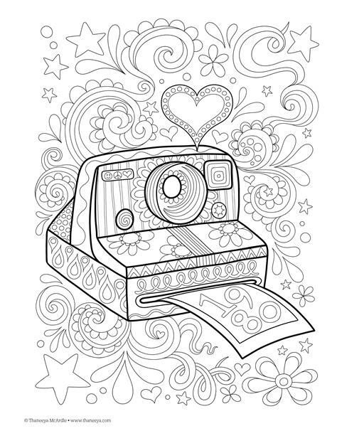 Hipster Coloring Pages Coloring Home