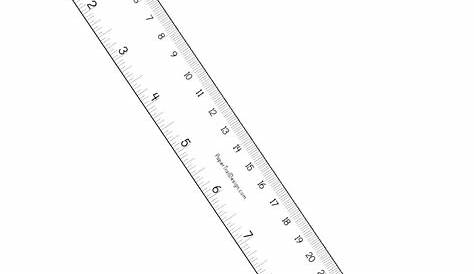 Free Printable Ruler {inches and cm} - Paper Trail Design | Printable