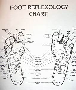 Chinese Reflexology Foot Chart