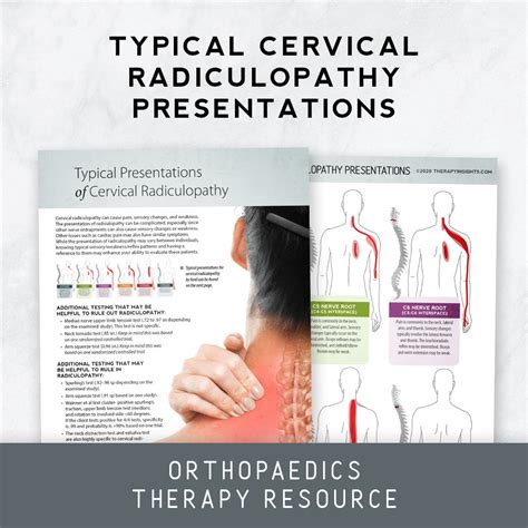 Typical Cervical Radiculopathy Presentations Therapy Insights