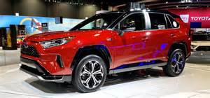 Use for comparison purposes only. Look But Don't Touch Toyota's 2021 RAV4 Prime PHEV In Chi ...