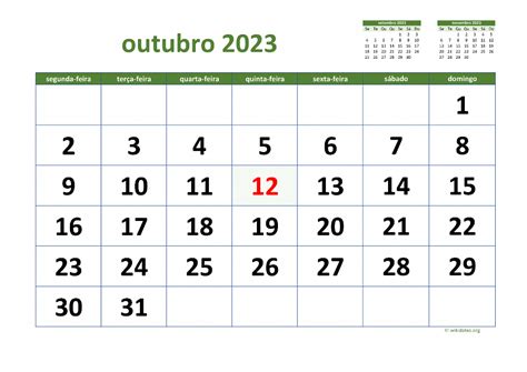 Calendário Outubro 2023 PNG Outubro Outubro De 2023 50 OFF