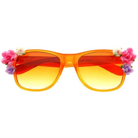 Cute Flower Retro Fashion Sunglasses Shades W79 25 Liked On Polyvore Featuring Accessories