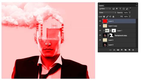 Blending Layers In Photoshop Double Exposure Tutorial Photoshopcafe