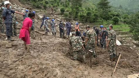 Nepal At Least 13 Dead And Many More Missing After Massive Landslide Video Ruptly