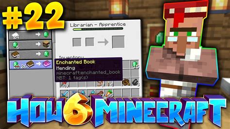 How To Minecraft 6: I got my own MENDING VILLAGER! (#22) - YouTube