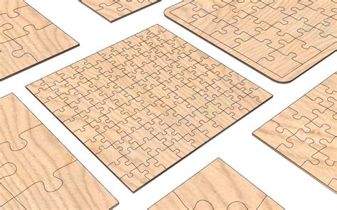 Puzzles Svg Puzzles Laser Cut Puzzle Templates Jigsaw Etsy