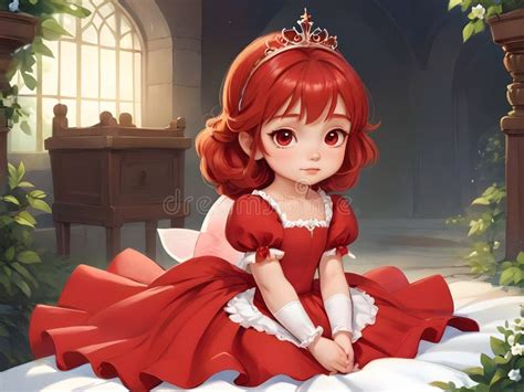 Cute Adorable Anime Princess Stock Illustration Illustration Of Mural