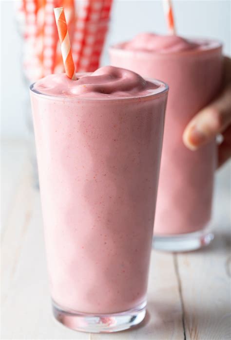 Simple Strawberry Smoothie Recipe A Spicy Perspective