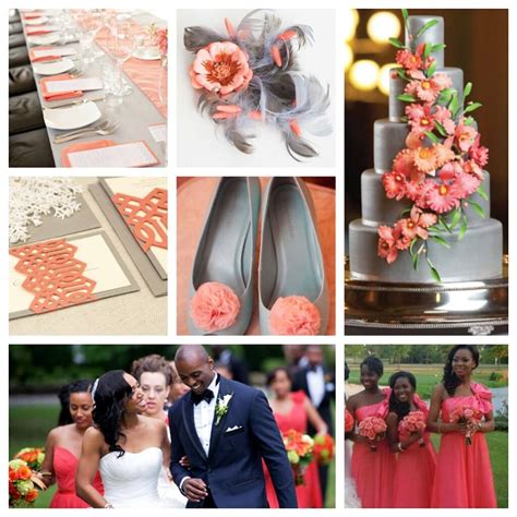 Pin By Gynger Fyer On Wedding Themes And Things Coral Wedding Colors
