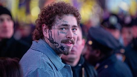 Post Malones New Face Tattoo For 2020 Is His Biggest One Yet