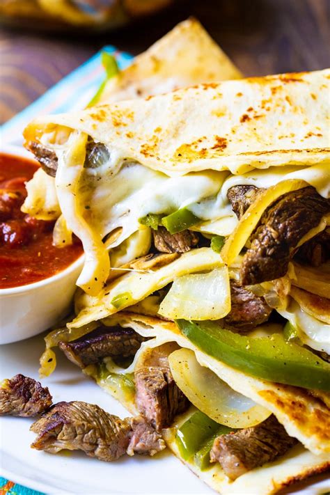 Philly Cheese Steak Quesadillas Spicy Southern Kitchen