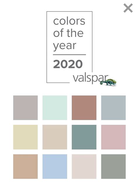 Valspar S 2020 Palette Color Of The Year Color Valspar