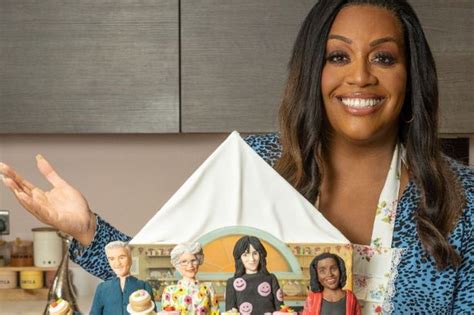 alison hammond confirms she s the new host of great british bake off by interviewing herself