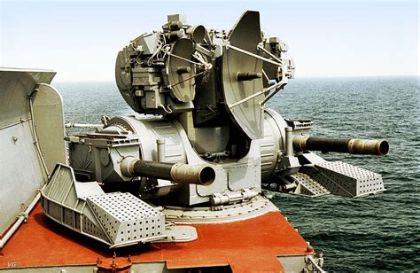 An Early Kashtan Ciws Russian And Indian Anti Aircraft Anti Missile And
