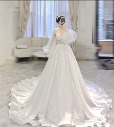 Wedding Dress Gaun Indah Pakaian Pernikahan Gaun Pengantin