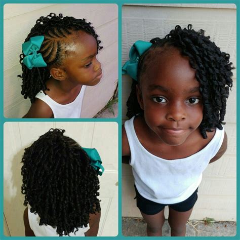 Best suits kids with round faces hair type: Cute Crochet Style for little girls... | Natural hairstyles for kids, Girls hairstyles braids ...
