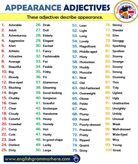 Types Of Adjectives Positive Comparative And Superlative Of