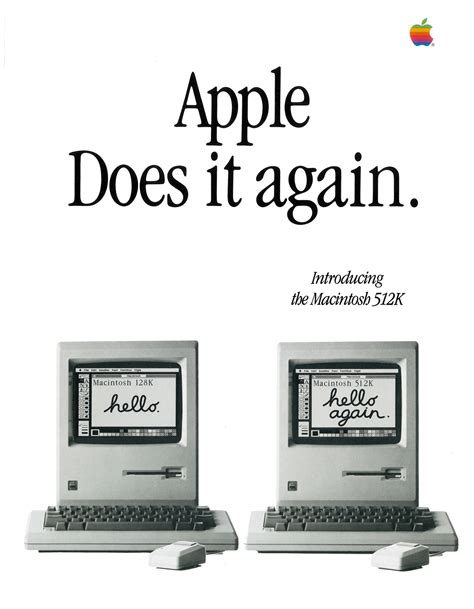 Apple Le Macintosh 512k Et Hello Again Le Blog De Laventure Apple