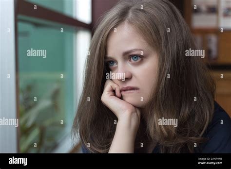 Young Woman Female Unhappy Sad Crying Hi Res Stock Photography And