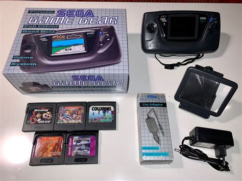 1 Sega Game Gear Console With Games And Accessories 9 Catawiki