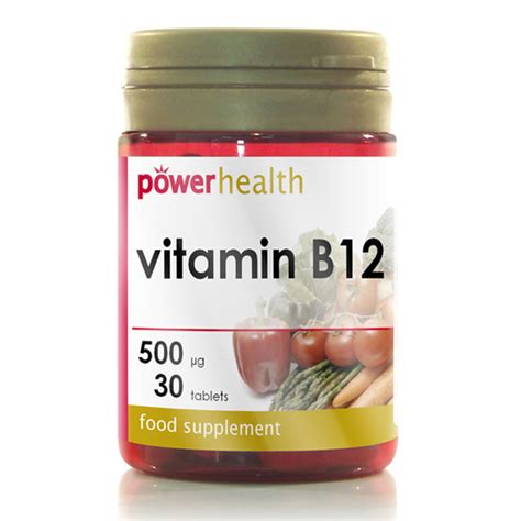 For best results & safety practices: Vitamin B12 from power health | WWSM