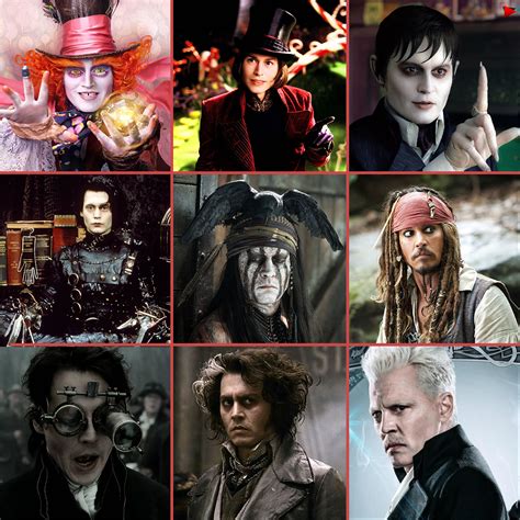 Retour Sur Les Impressionnantes Transformations De Johnny Depp à Loccasion De Ses 56 Ans 🎭