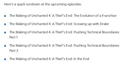 The Making Of Uncharted 4 A Thiefs End The Evolution Of A Franchise