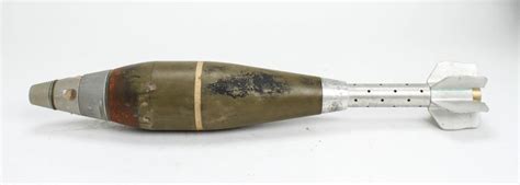 Sold Price Militaria 81mm Mortar Round Invalid Date Edt