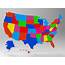Realtime United States Map With All 50 3D Model